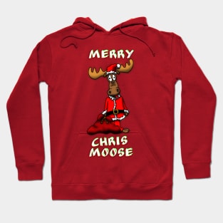 Merry Chris Moose Hoodie